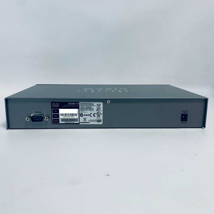 Cisco SG300-10 10-Port Gigabit Managed Switch =