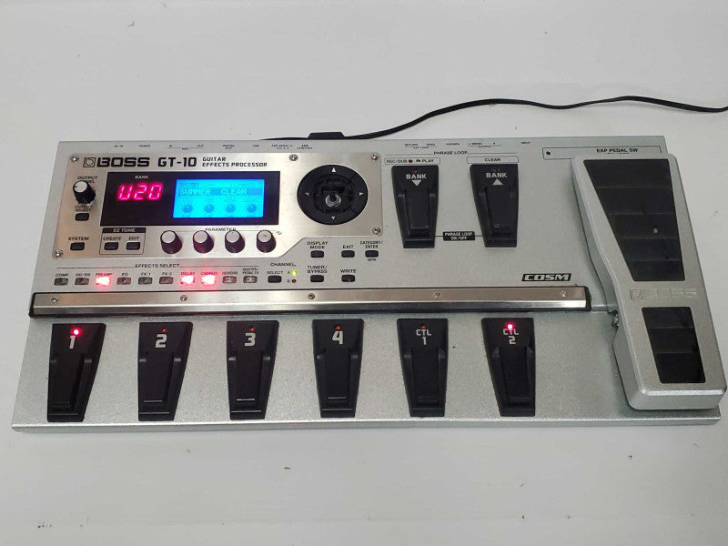 Boss GT-10 Multi-Effects Guitar Pedal (AS-IS) |