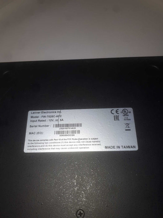 AppNeta M25 Micro Appliance FW-7525C-AP2 Q