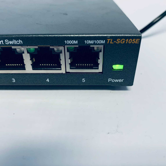 TP-LINK TL-SG105E Gigabit Ethernet (Up to 1000Mbps) Network Switch =
