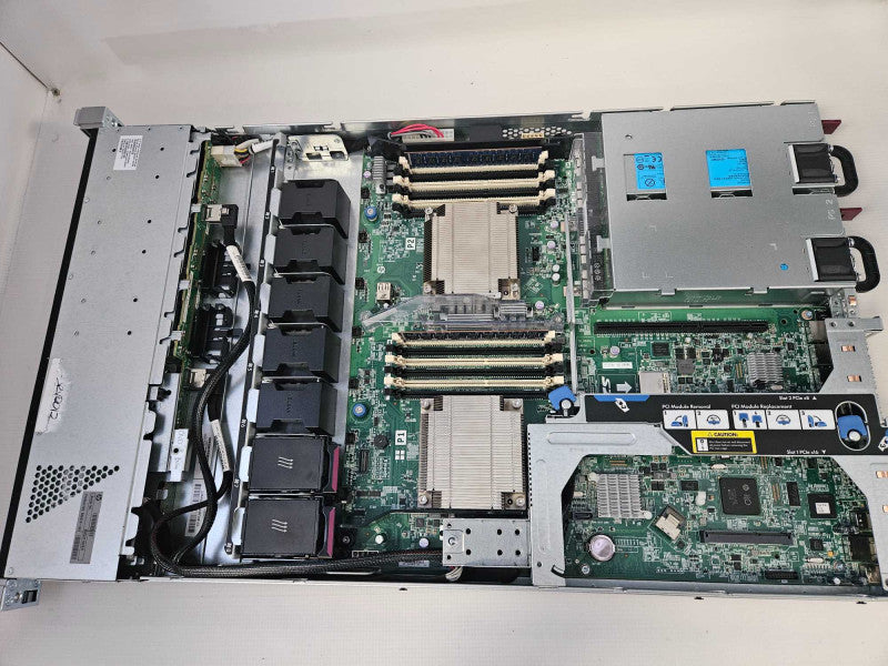 HP ProLiant DL360e Gen8 2x Xeon E5-2403 0 @ 1.80GHz 8GB RAM NO RAID *READ* )