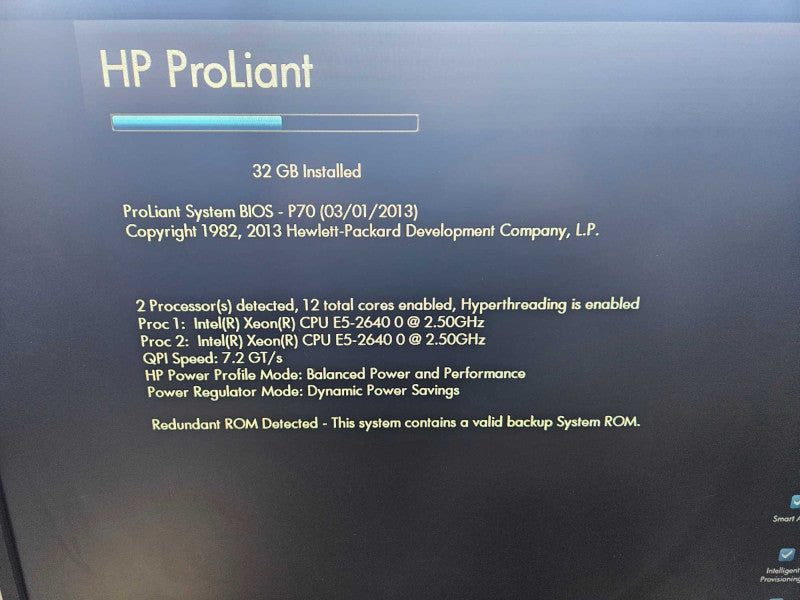 HP ProLiant DL380P Gen8 2x Xeon E5-2640 0 @ 2.50GHz 32GB RAM P420i 2x PSU )