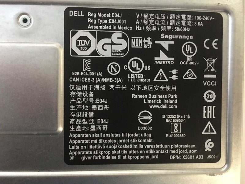 Dell EqualLogic PS4210 Storage Array with Caddies