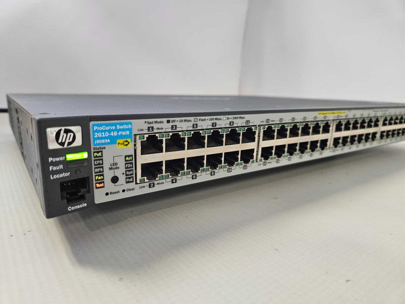 HP ProCurve J9089A 2610-48-PWR 48 Port Network Switch *AS-IS* )