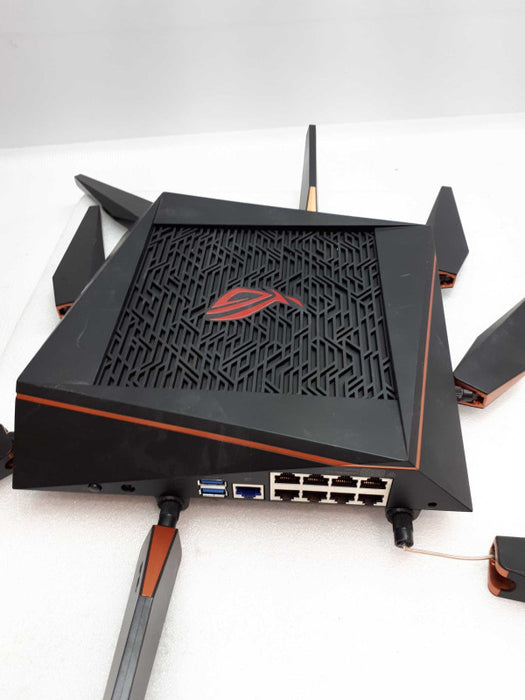 ASUS Rog Rapture Gt-AC5300 Tri-Band 4x4 Gaming  with 8-Port Gigabit Router &