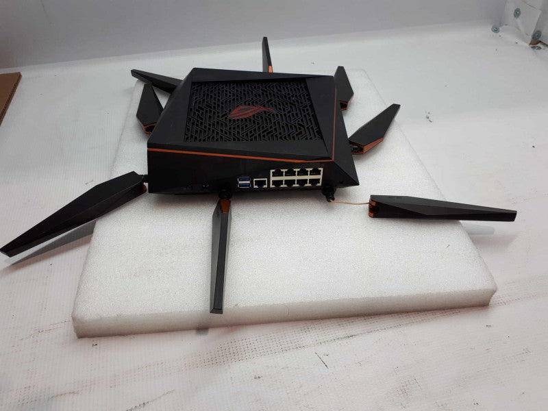 ASUS Rog Rapture Gt-AC5300 Tri-Band 4x4 Gaming  with 8-Port Gigabit Router &