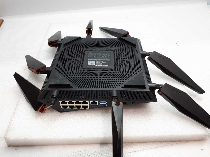 ASUS Rog Rapture Gt-AC5300 Tri-Band 4x4 Gaming  with 8-Port Gigabit Router &