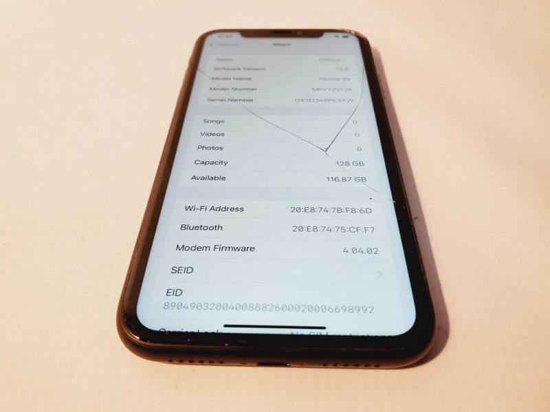 Apple iPhone XR - 128GB - Black [Read] (