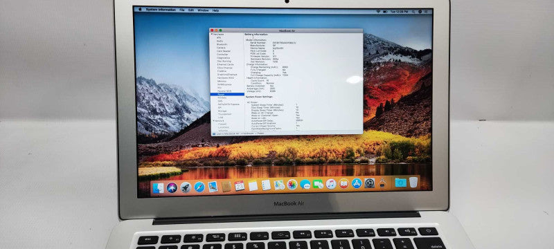 Apple MacBook Air 13 inch 2017 - 1.8 GHz Intel Core i5 Dual Core 8GB RAM