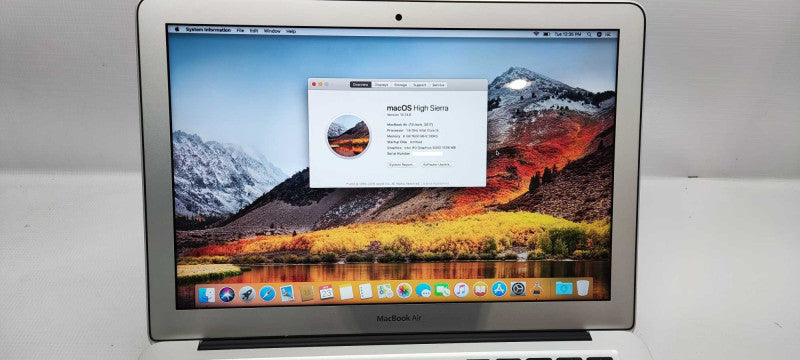 Apple MacBook Air 13 inch 2017 - 1.8 GHz Intel Core i5 Dual Core 8GB RAM