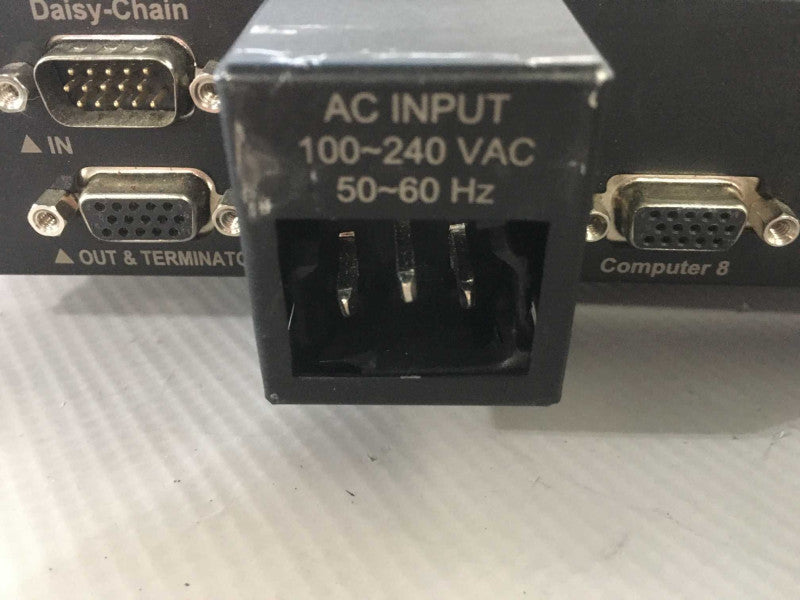 Avocent  17\\" Lcd17swt8-001 8 Port Server LCD Monitor