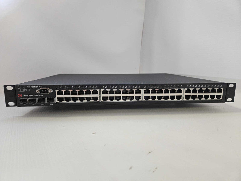 Brocade Foundry FastIron WS FWS 648G Gigabit Ethernet Switch )