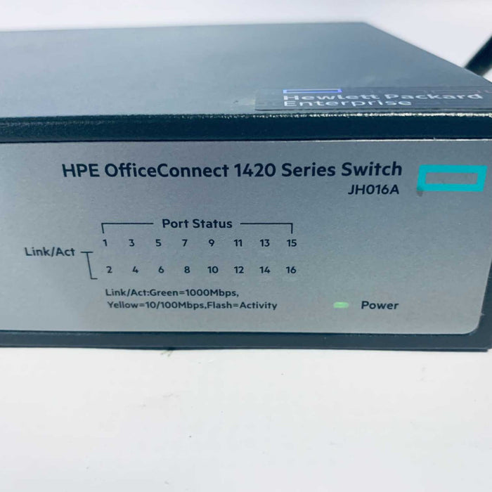 HPE OfficeConnect 1420 16-Port Gigabit Switch JH016A =