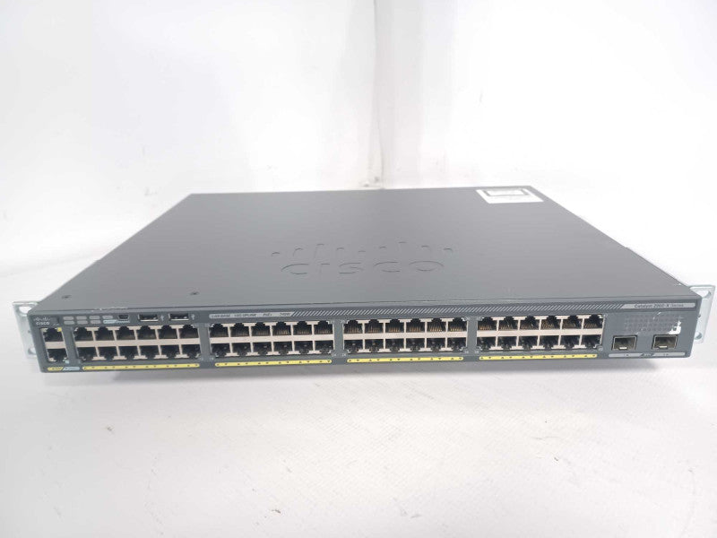 Cisco WS-C2960X-48FPD-L 2960x Switch 48 Port 1Gbps PoE + 2x SFP+ Read _
