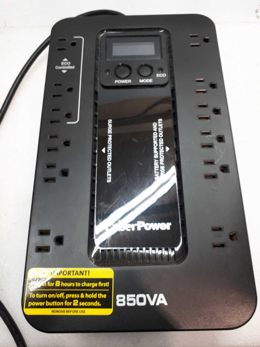 CyberPower EC850LCD Ecologic Battery Backup & Surge Protector UPS &