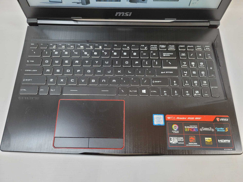 MSI Raider GE63 i7-8750H, 4GB GeForce GTX 1070, 16GB DDR4, 256GB + 1TB SSD