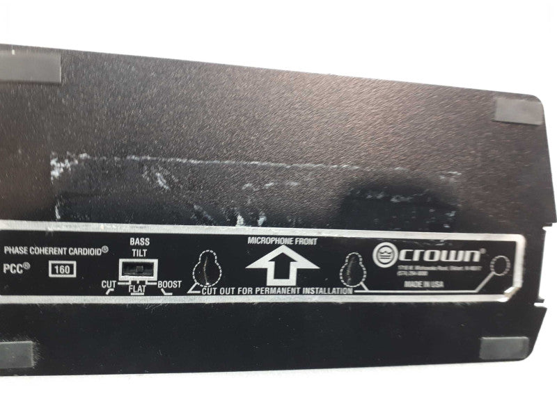 CROWN PCC160 BOUNDARY MICROPHONE &