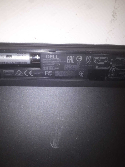 Dell Keyboard wireless blutooth with dongle and mouse WK717