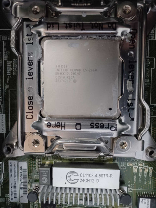 HP ProLiant 460c Gen8 Blade 2x E5-2660 2.20GHz, 128GB DDR3 RAM, Read Q_