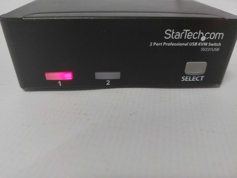 StarTech SV231DDVDUA 2-Port DVI VGA Dual Monitor USB KVM Switch w/Audio, USB