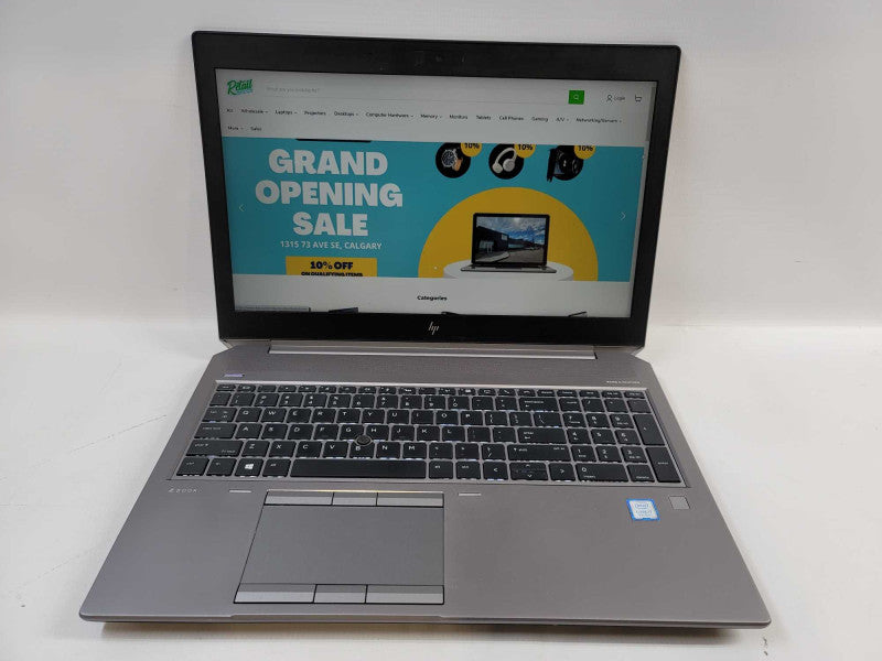 HP ZBook 15 G5 i7-8750H @2.2, 16GB DDR4, NVidia Quadro P1000, 256GB SSD