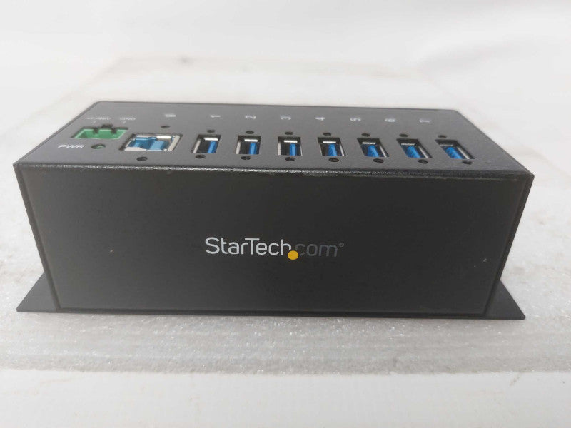 StarTech 7 Port Industrial USB 3.0 Hub with ESD & Surge ProtectionâMountable  Q