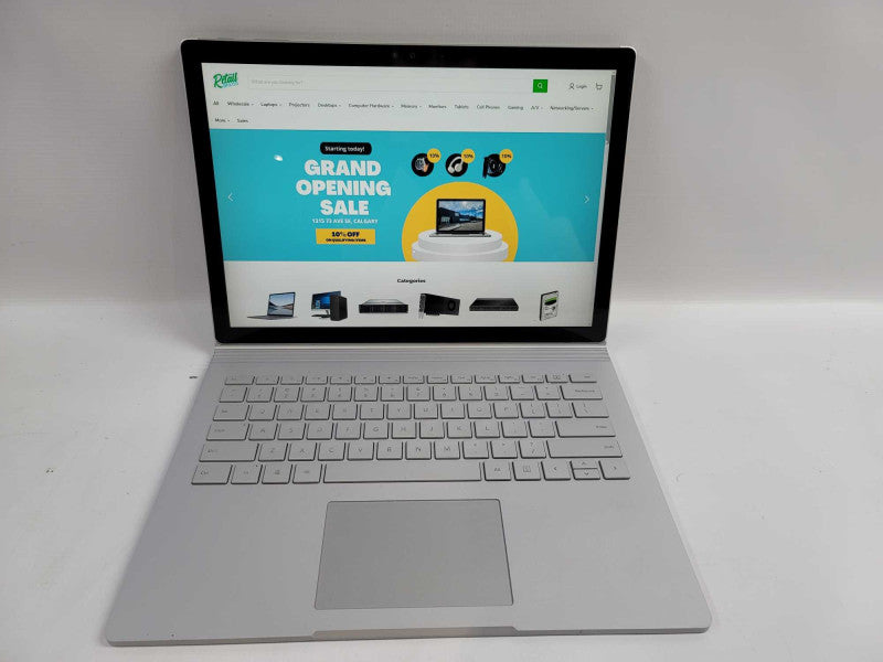 Microsoft Surface Book i5-6300U @ 2.4GHz, 8GB DDR3, 256GB SSD