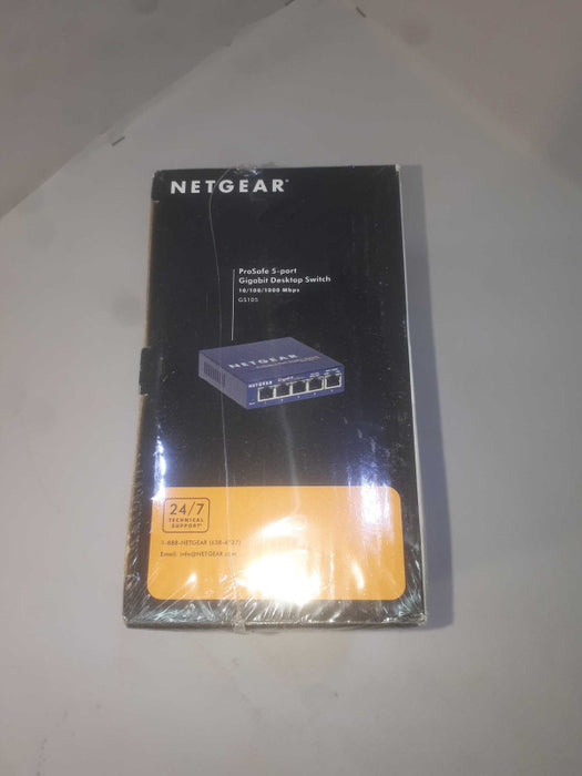 Netgear Prosafe 5-port Gigabit Desktop Switch new