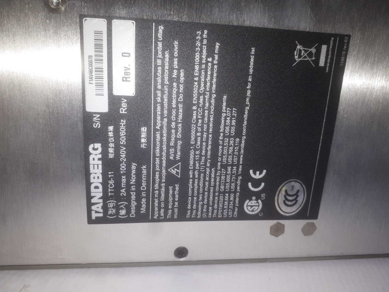 Tanberg C40 TTC6-11 Q