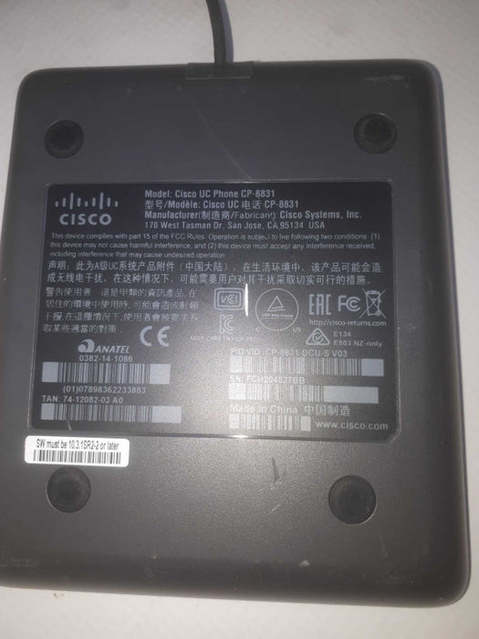Cisco UC Phone CP-8831 , Q