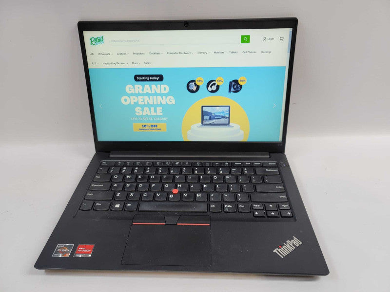 Lenovo Thinkpad E14 AMD Ryzen 5500U, 16GB DDR4, 512GB SSD **NO AC ADAPTER
