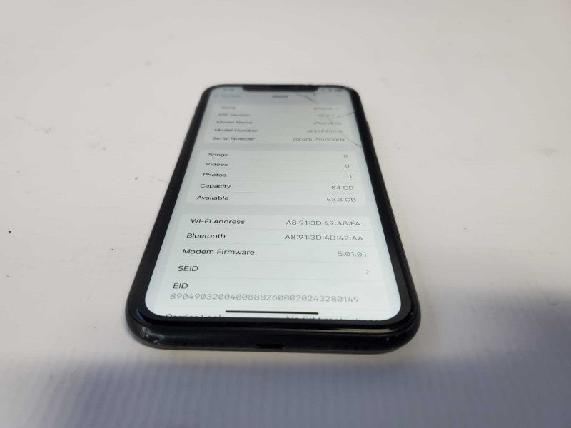 Apple iPhone XR - 64GB - Black [Read] (