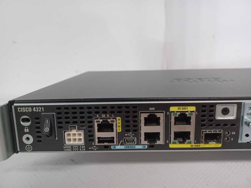 CISCO ISR4321 ISR4321 Gigabit Router ISR4321/K9, Not Affected, Read _
