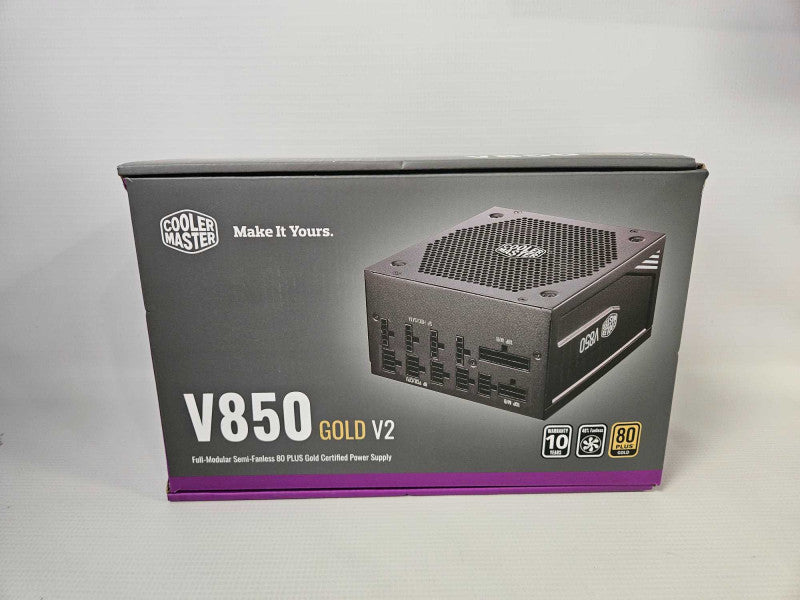Cooler Master V850 Gold V2 Full Modular, 850W, 80+ Gold Efficiency )