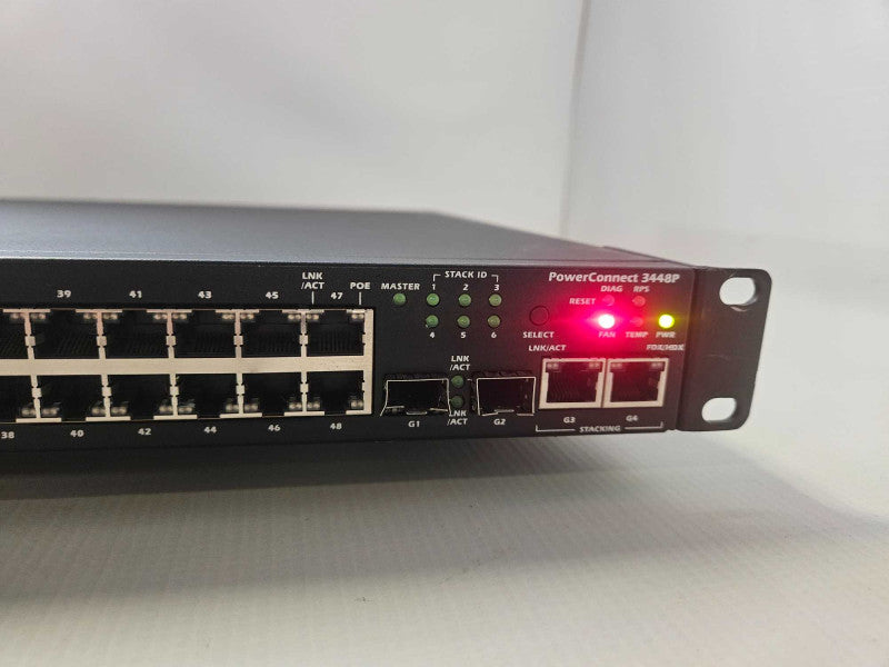 Dell PowerConnect 3448P 48 Port PoE Managed Switch *READ* )