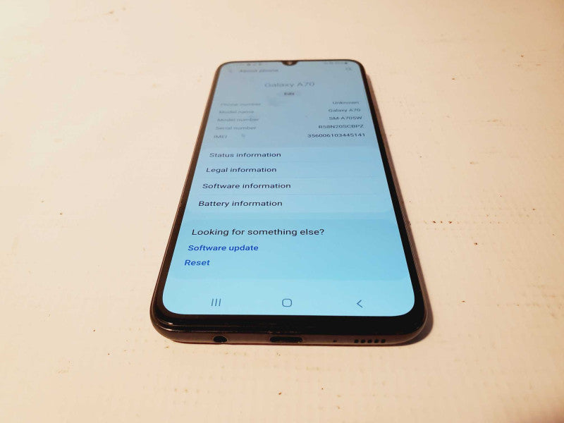 Samsung Galaxy A70 - 128GB - Purple (