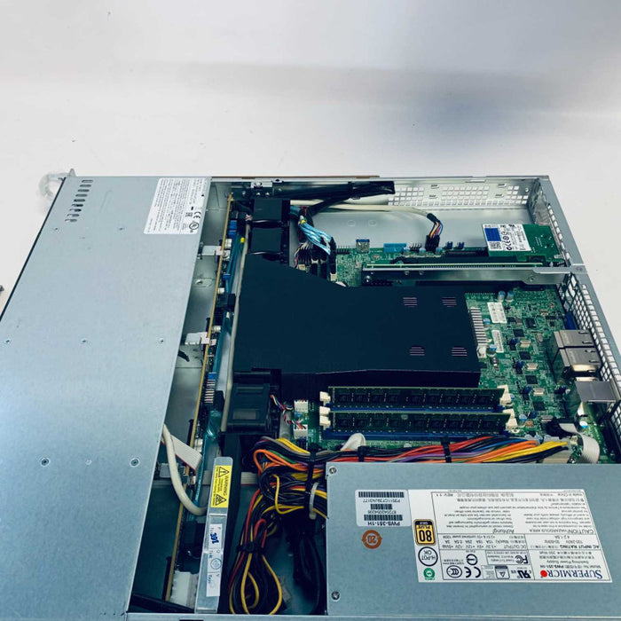 Supermicro CSE-813M-3 X10SLM-L E3-1220 v3 @ 3.10GHz 16GB RAM 1U Server =