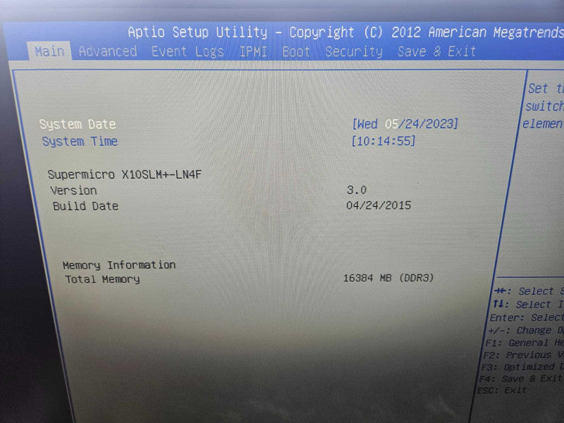 Supermicro CSE-813M-3 X10SLM-L E3-1220 v3 @ 3.10GHz 16GB RAM 1U Server )
