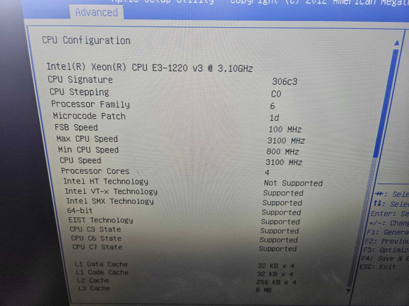 Supermicro CSE-813M-3 X10SLM-L E3-1220 v3 @ 3.10GHz 16GB RAM 1U Server )
