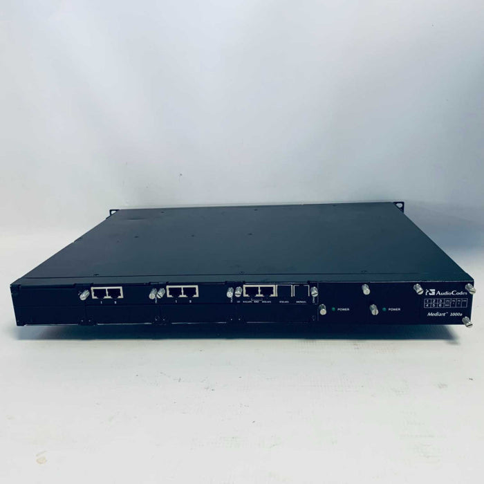 AudioCodes Mediant 1000B /w 2xTRUNKS & CRMX-C =