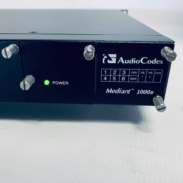 AudioCodes Mediant 1000B /w 2xTRUNKS & CRMX-C =