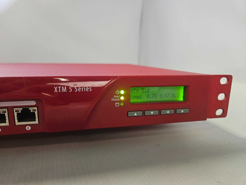 WatchGuard XTM 5 Series XTM 505 NC2AE8 Firewall Security Appliance )