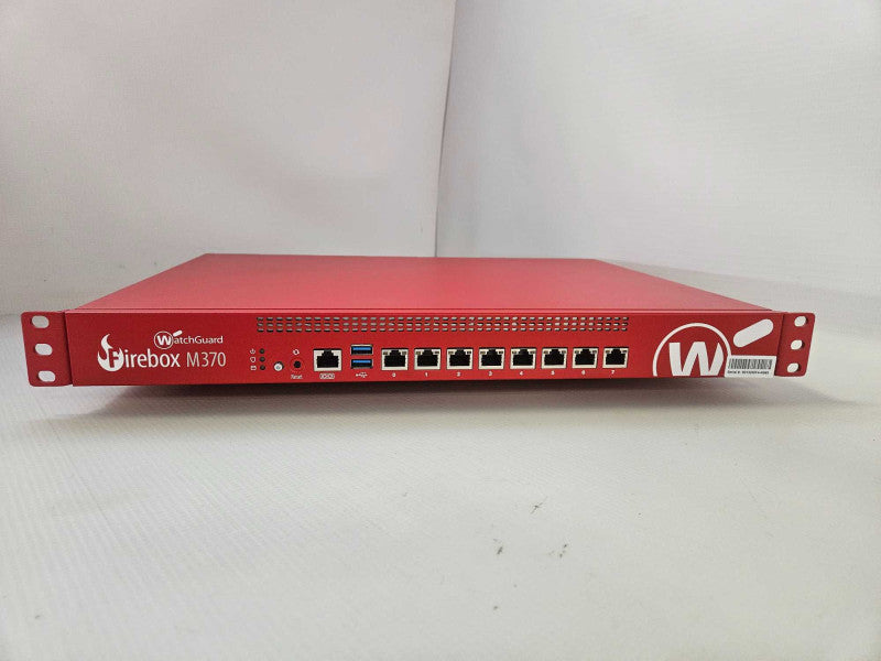WatchGuard Firebox M370 8-Port GbE Network Security Appliance WL6AE8 )