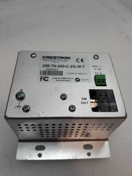 Crestron DM-TX-200-C-2G-W-T Transmitter Audio extender &