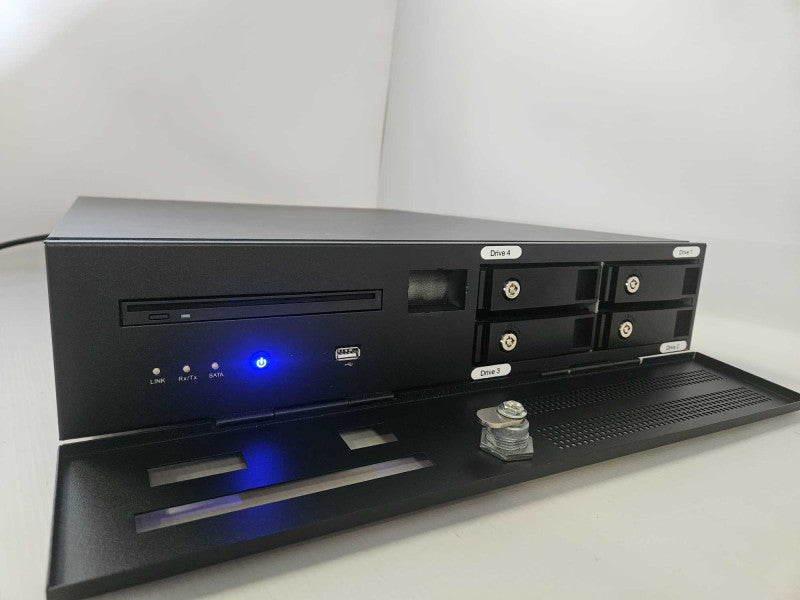3XLOGIC INC V500-16 HYBRID, 16-CHANNEL HD ANALOG, 16-PORT EMBEDDED PoE 2U ** )