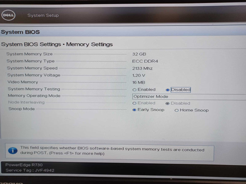Dell PE R730, Xeon E5-2660v3 2.6GHz, 32GB, H730 Mini, 2x PSU, 4x 1.2TB HDDs Q_