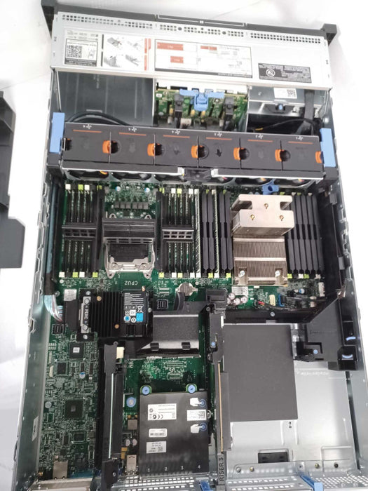 Dell PE R730, Xeon E5-2660v3 2.6GHz, 32GB, H730 Mini, 2x PSU, 4x 1.2TB HDDs Q_