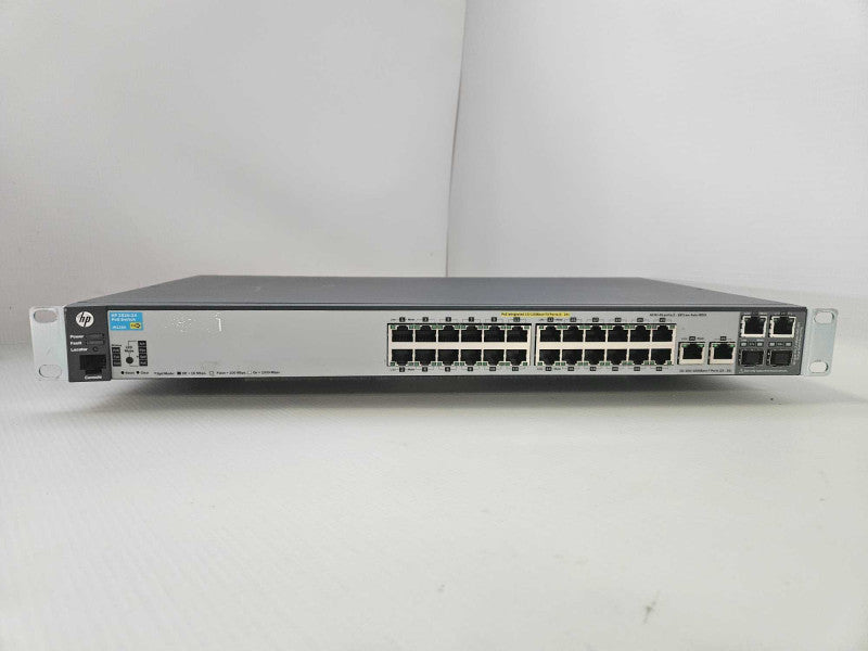 HP 2520-24 POE SWITCH J9138A MW3F4 )