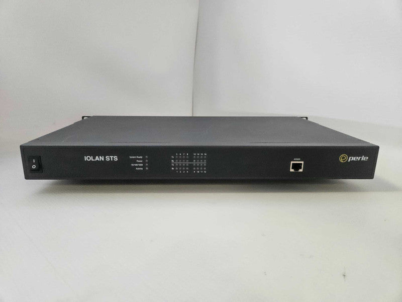 Perle Iolan STS16 Rack Terminal Server Serial to Gigabit Ethernet 16-Port )