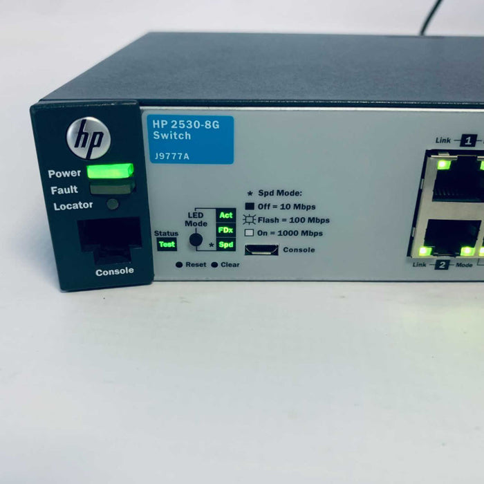 HP J9777A 2530-8G Switch Gigabit Ethernet HP =